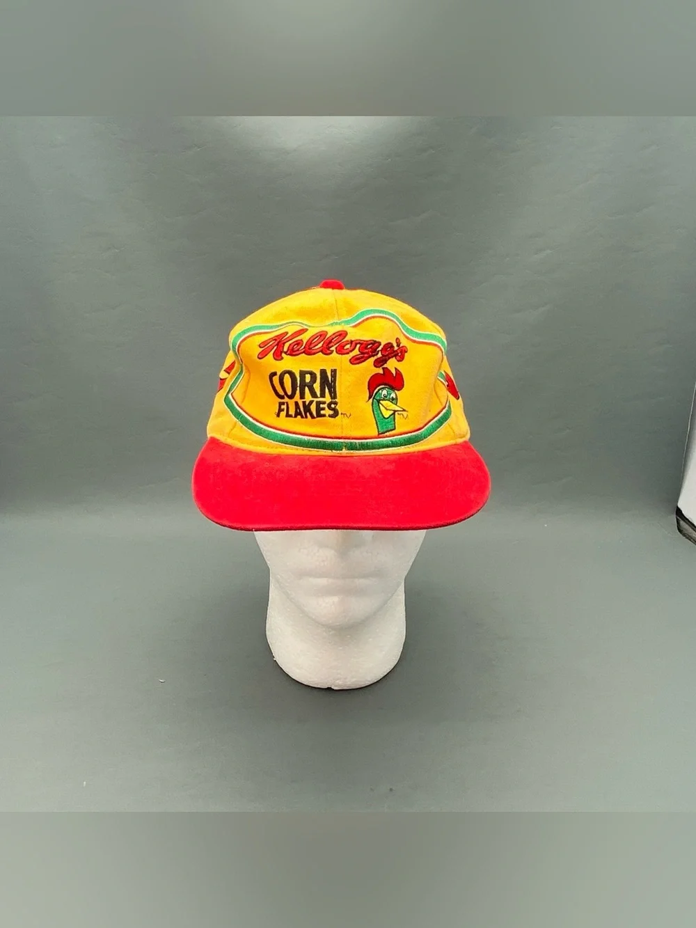 Vintage Terry Labonte #5 Kellogg's Corn Flakes Nutmeg NASCAR Snapback Hat